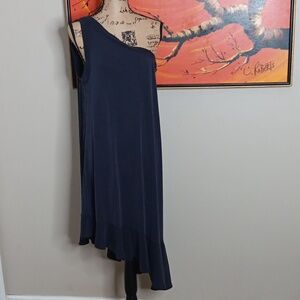 Anthropologie Moulinette Soeurs One Shoulder Asymmetrical Dress